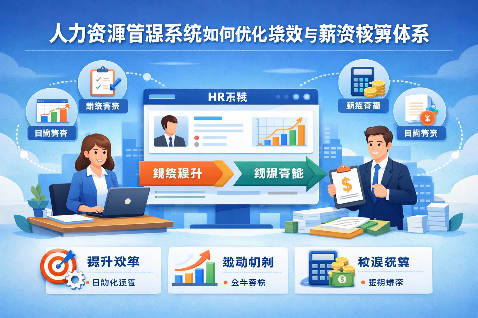 人力资源管理系统如何优化绩效与薪资核算体系