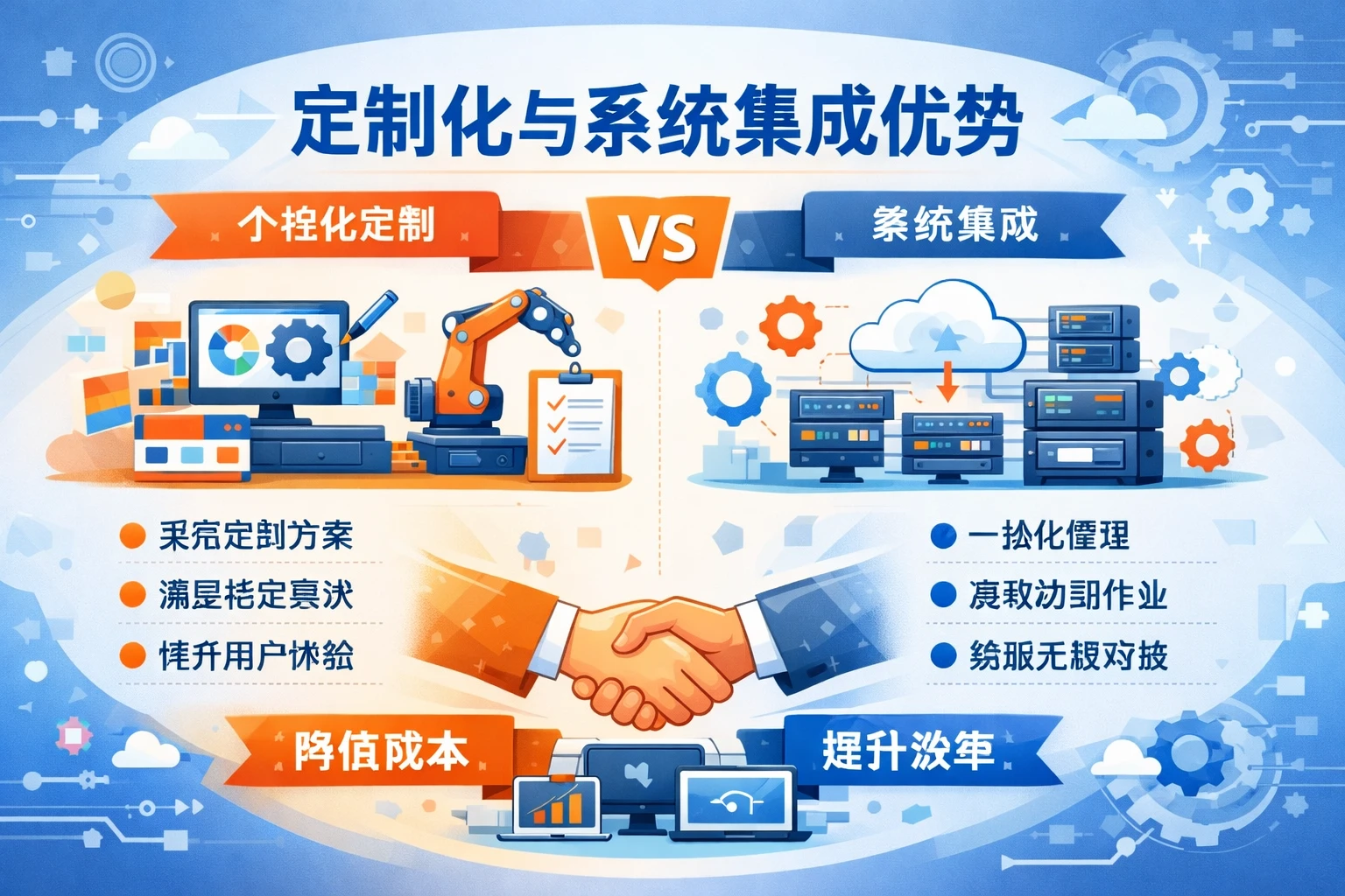 定制化与系统集成优势
