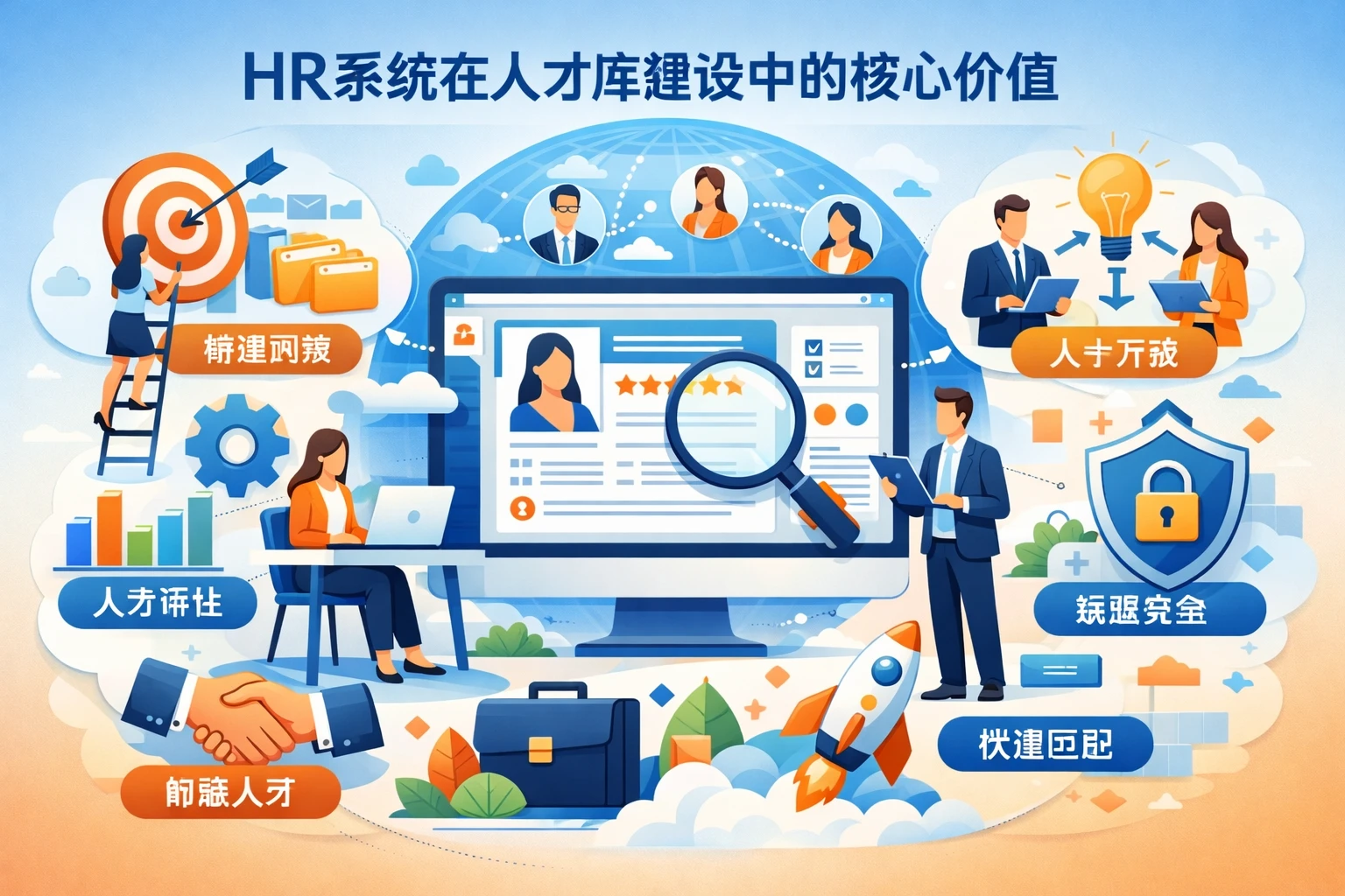 HR系统在人才库建设中的核心价值