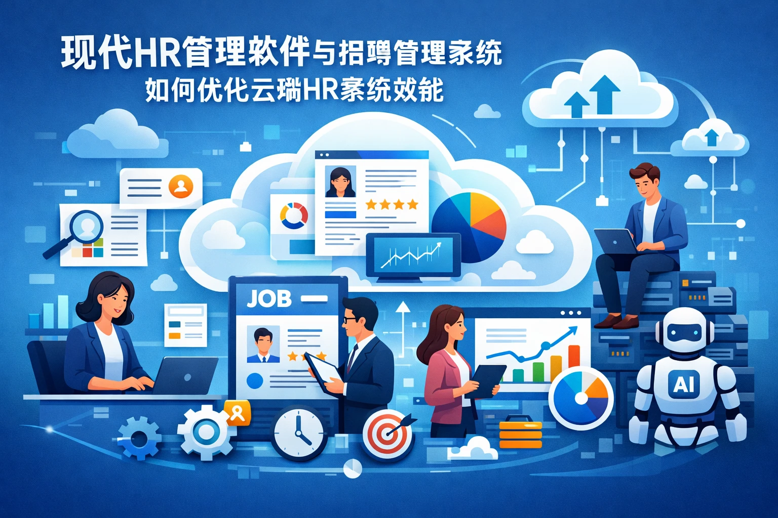 现代HR管理软件与招聘管理系统如何优化云端HR系统效能