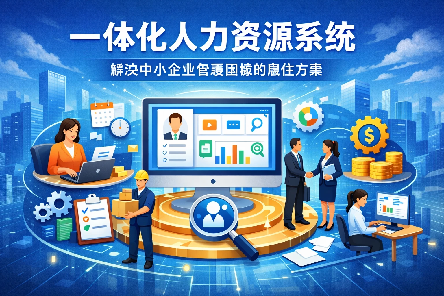 一体化人力资源系统：解决中小企业管理困境的最佳方案