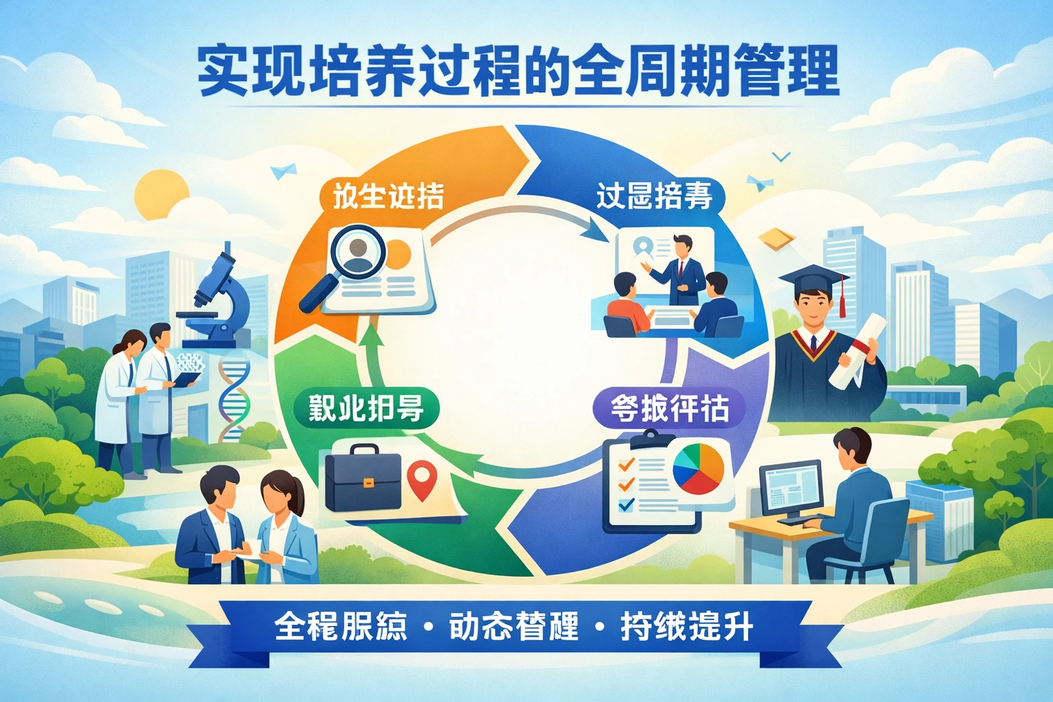 实现培养过程的全周期管理