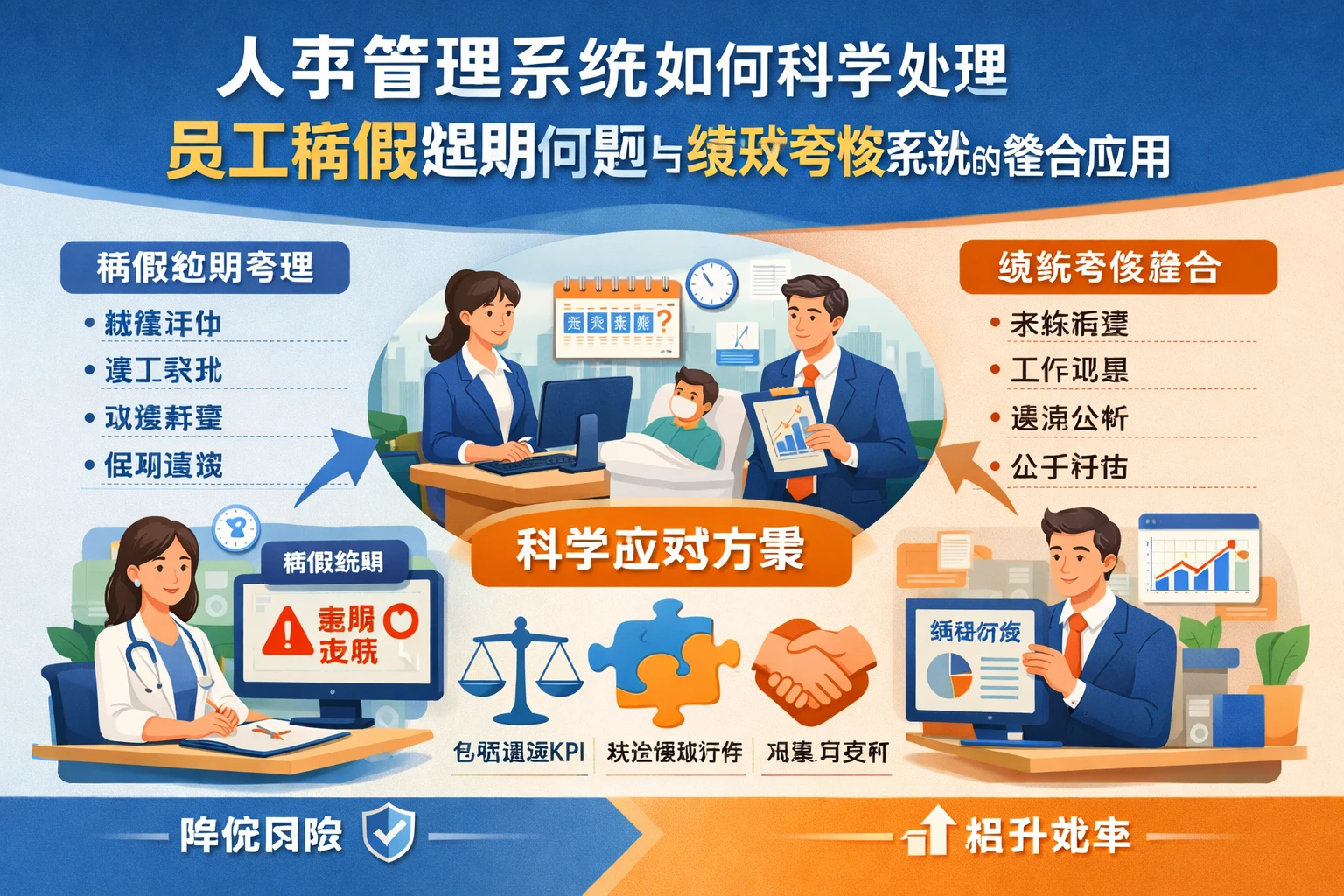 人事管理系统如何科学处理员工病假超期问题与绩效考核系统的整合应用