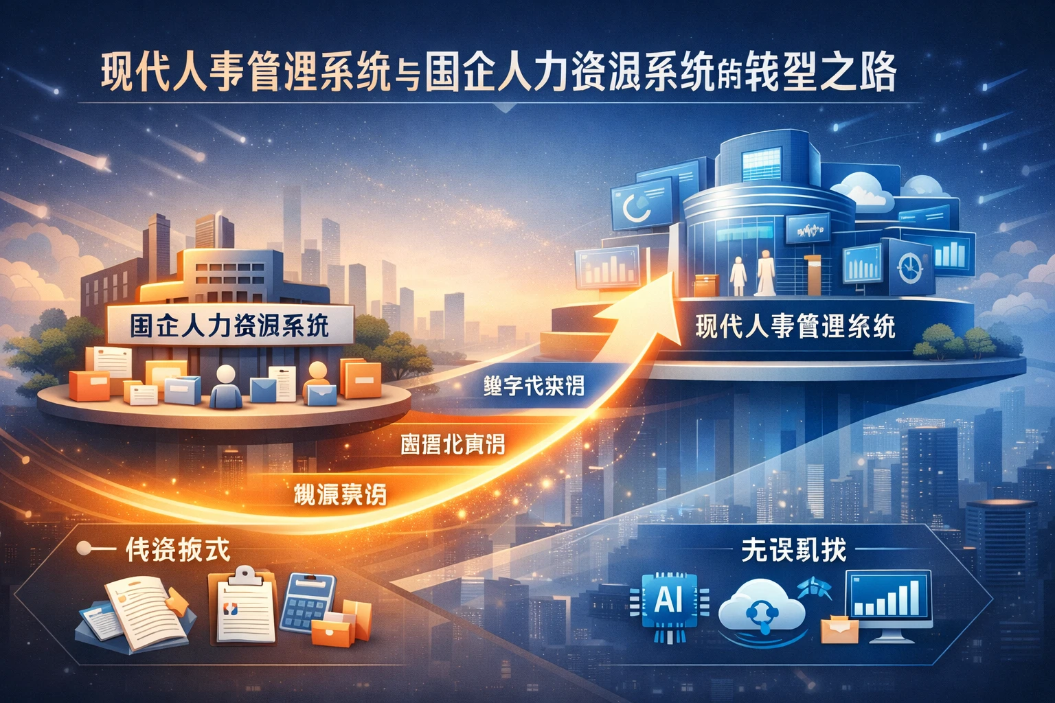 现代人事管理系统与国企人力资源系统的转型之路
