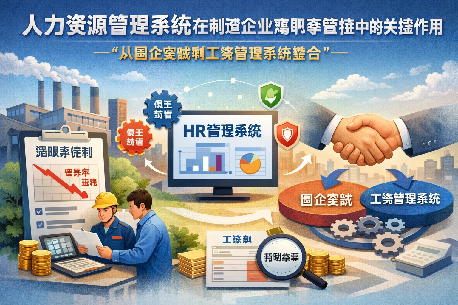 人力资源管理系统在制造企业离职率管控中的关键作用：从国企实践到工资管理系统整合