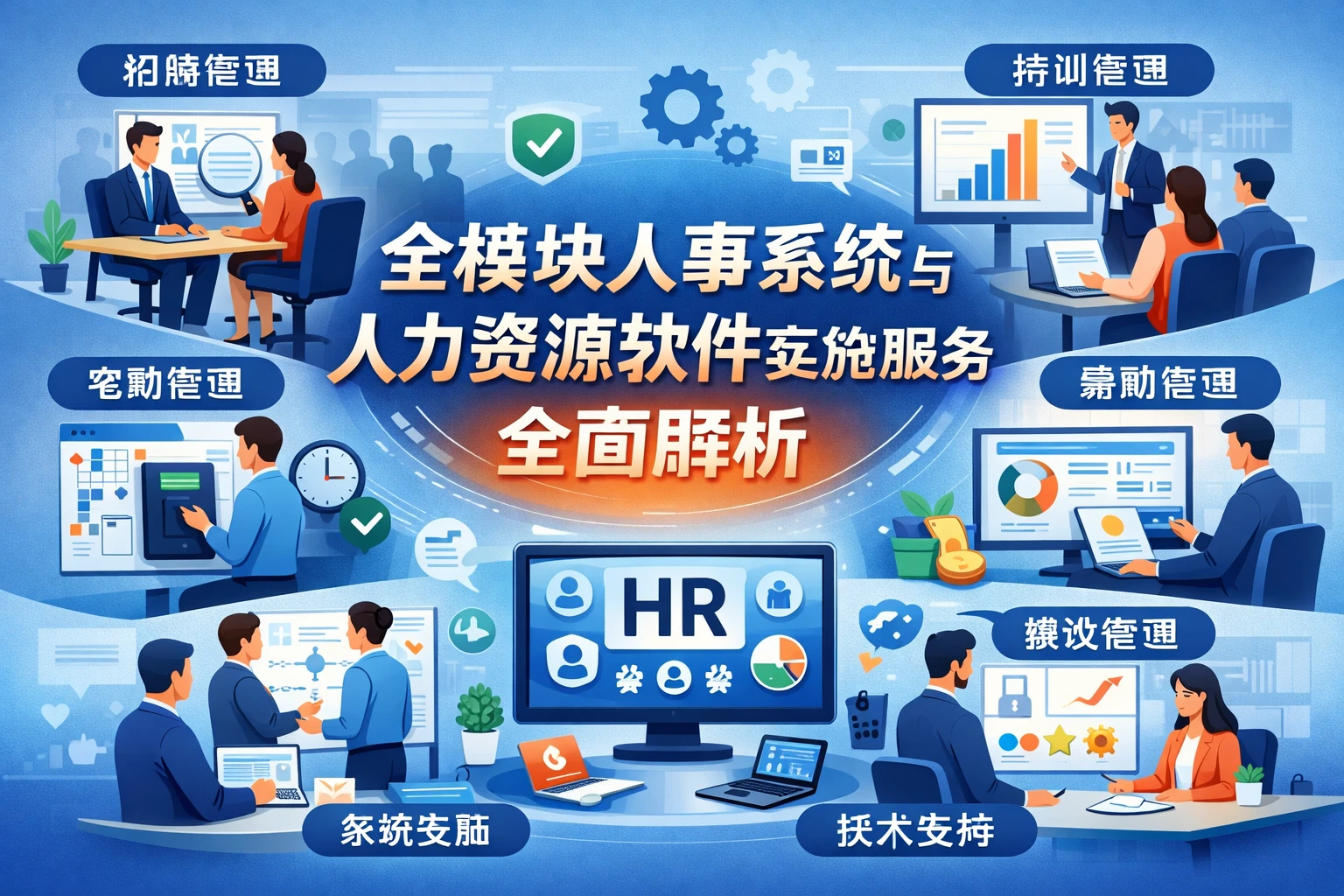 全模块人事系统与人力资源软件实施服务全面解析
