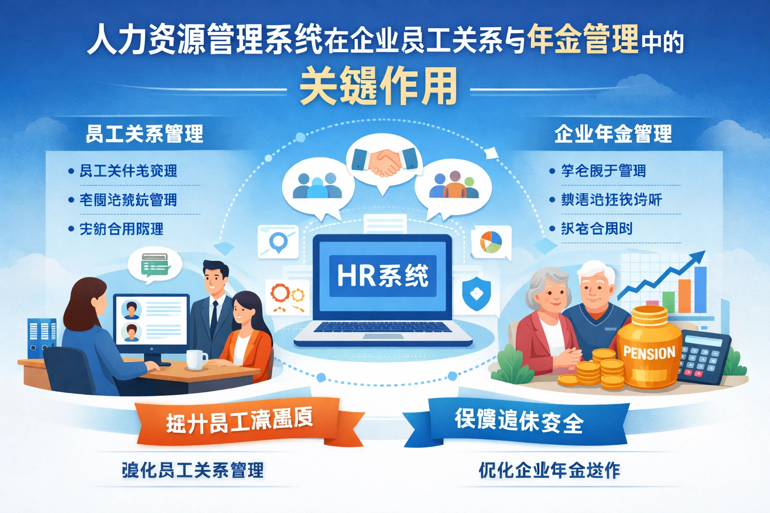 人力资源管理系统在企业员工关系与年金管理中的关键作用