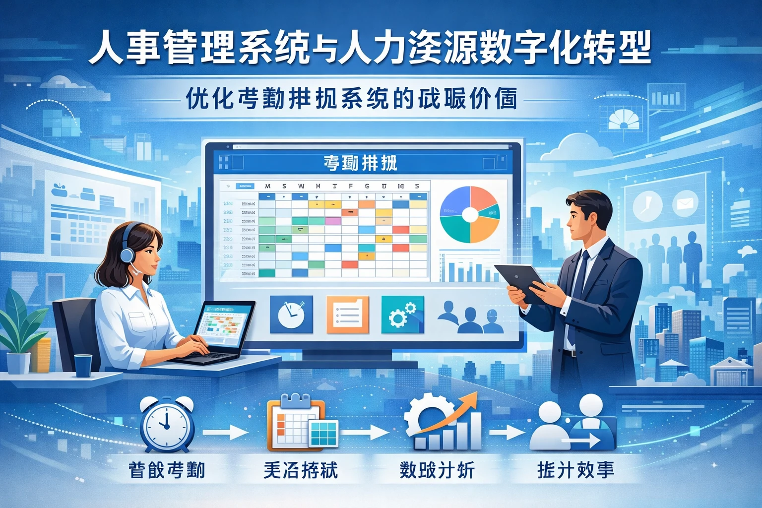 人事管理系统与人力资源数字化转型：优化考勤排班系统的战略价值