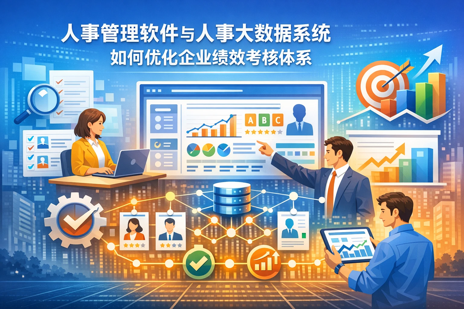 人事管理软件与人事大数据系统如何优化企业绩效考核体系