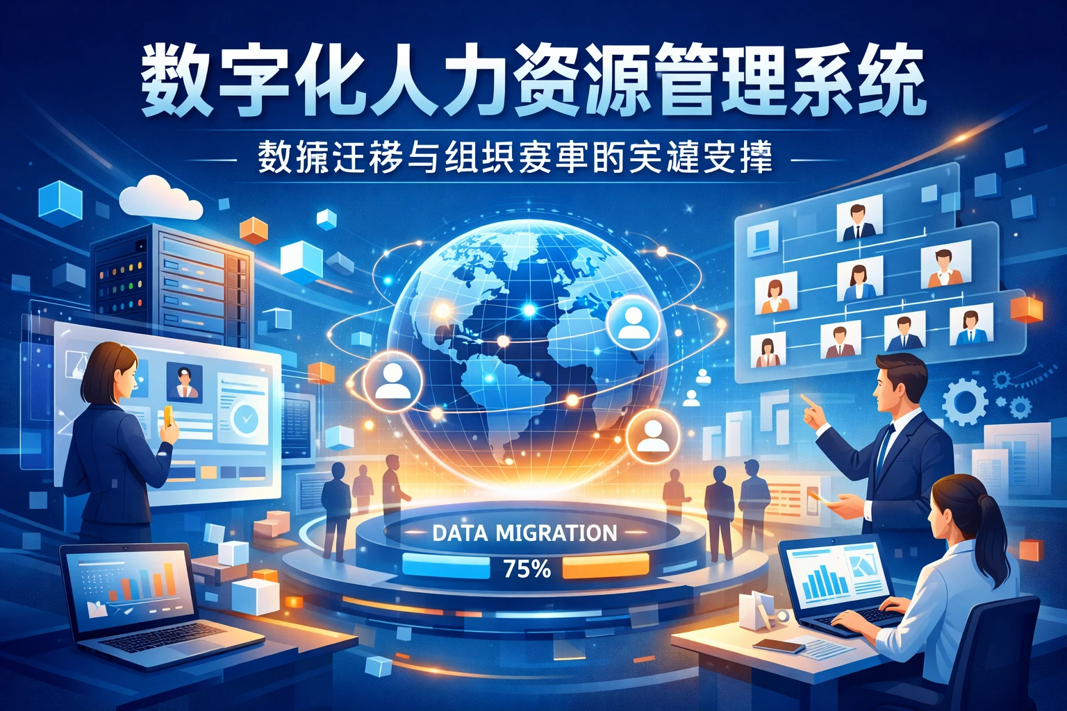 数字化人力资源管理系统：数据迁移与组织变革的关键支撑