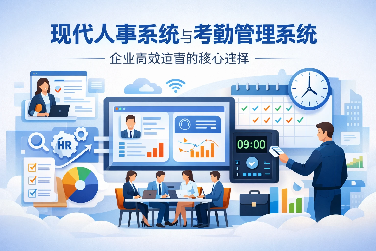 现代人事系统与考勤管理系统：企业高效运营的核心选择