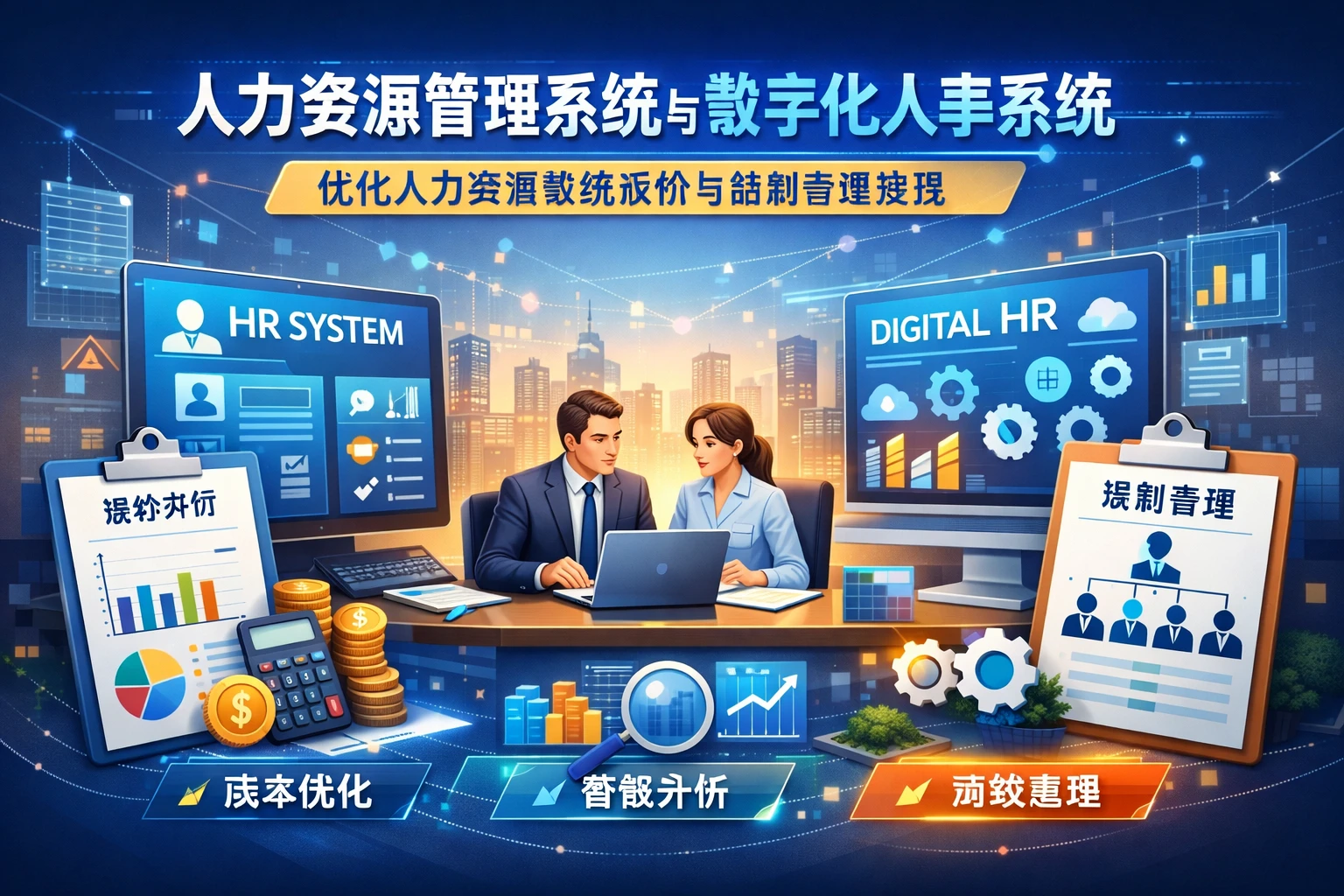 人力资源管理系统与数字化人事系统：优化人力资源系统报价与编制管理策略