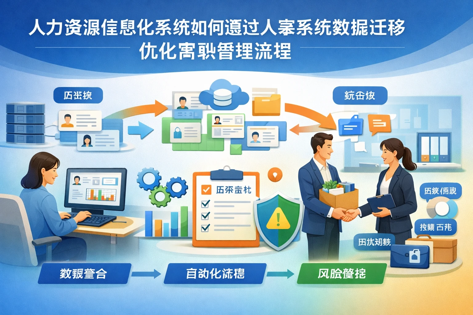 人力资源信息化系统如何通过人事系统数据迁移优化离职管理流程
