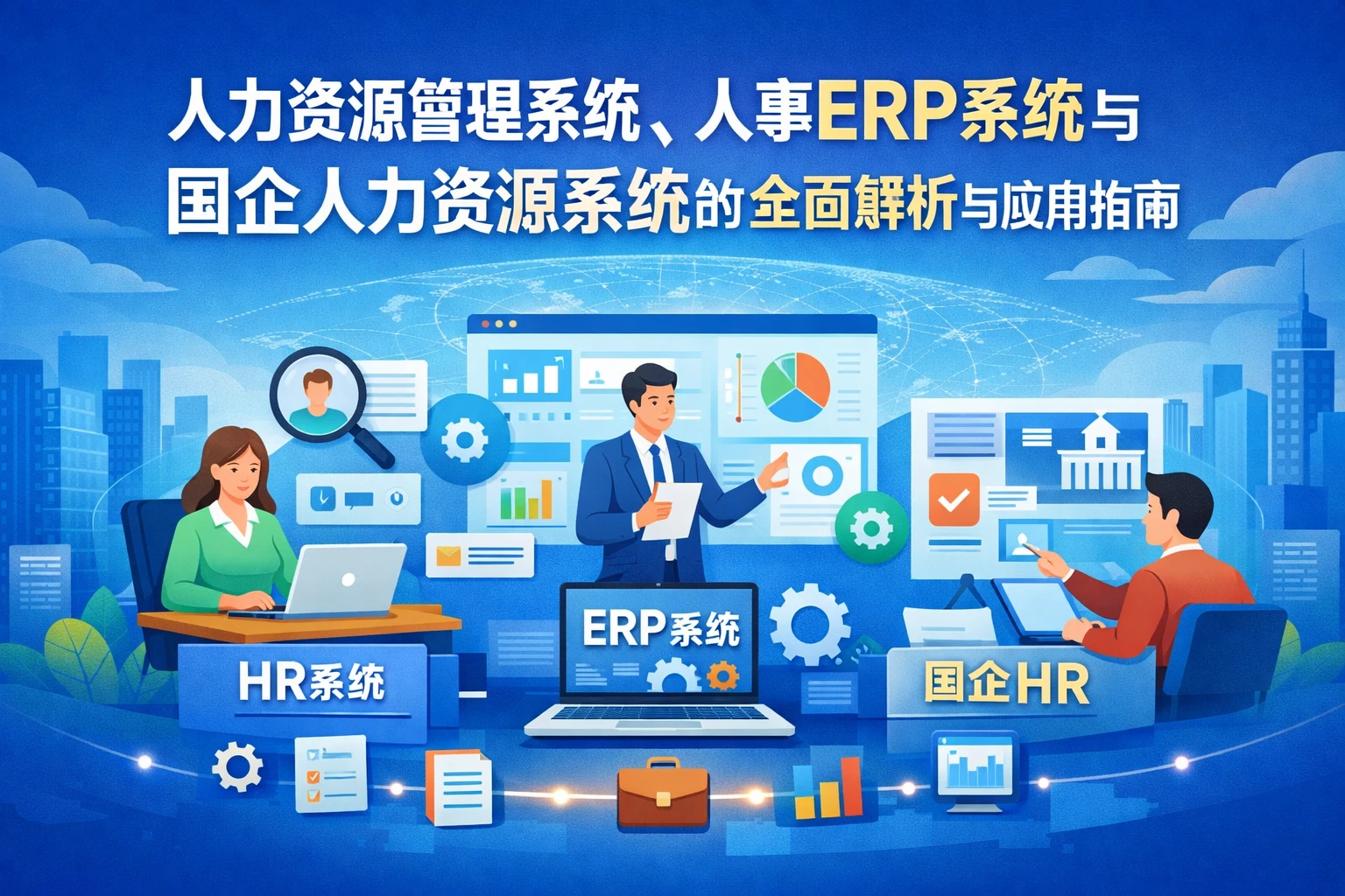 人力资源管理系统、人事ERP系统与国企人力资源系统的全面解析与应用指南
