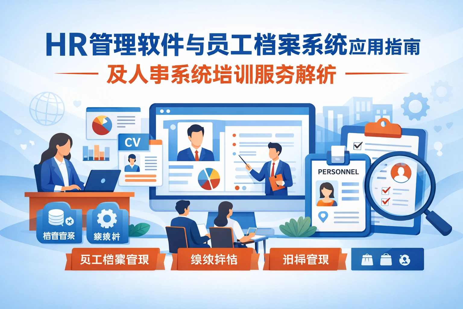 HR管理软件与员工档案系统应用指南及人事系统培训服务解析