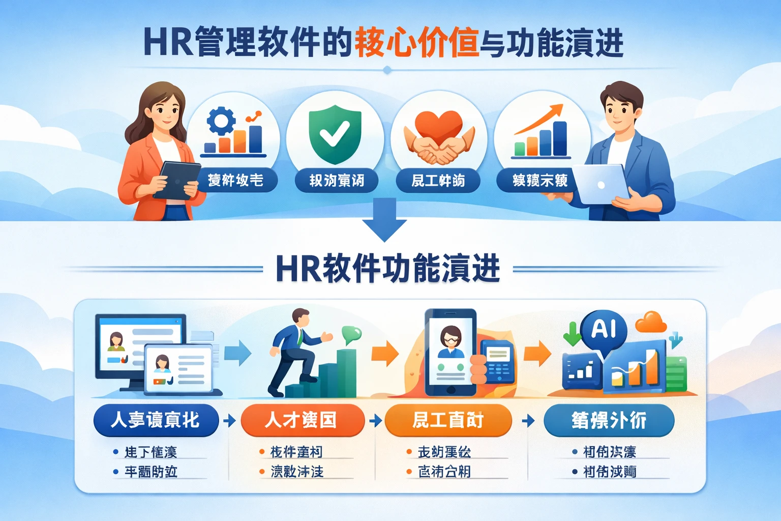 HR管理软件的核心价值与功能演进
