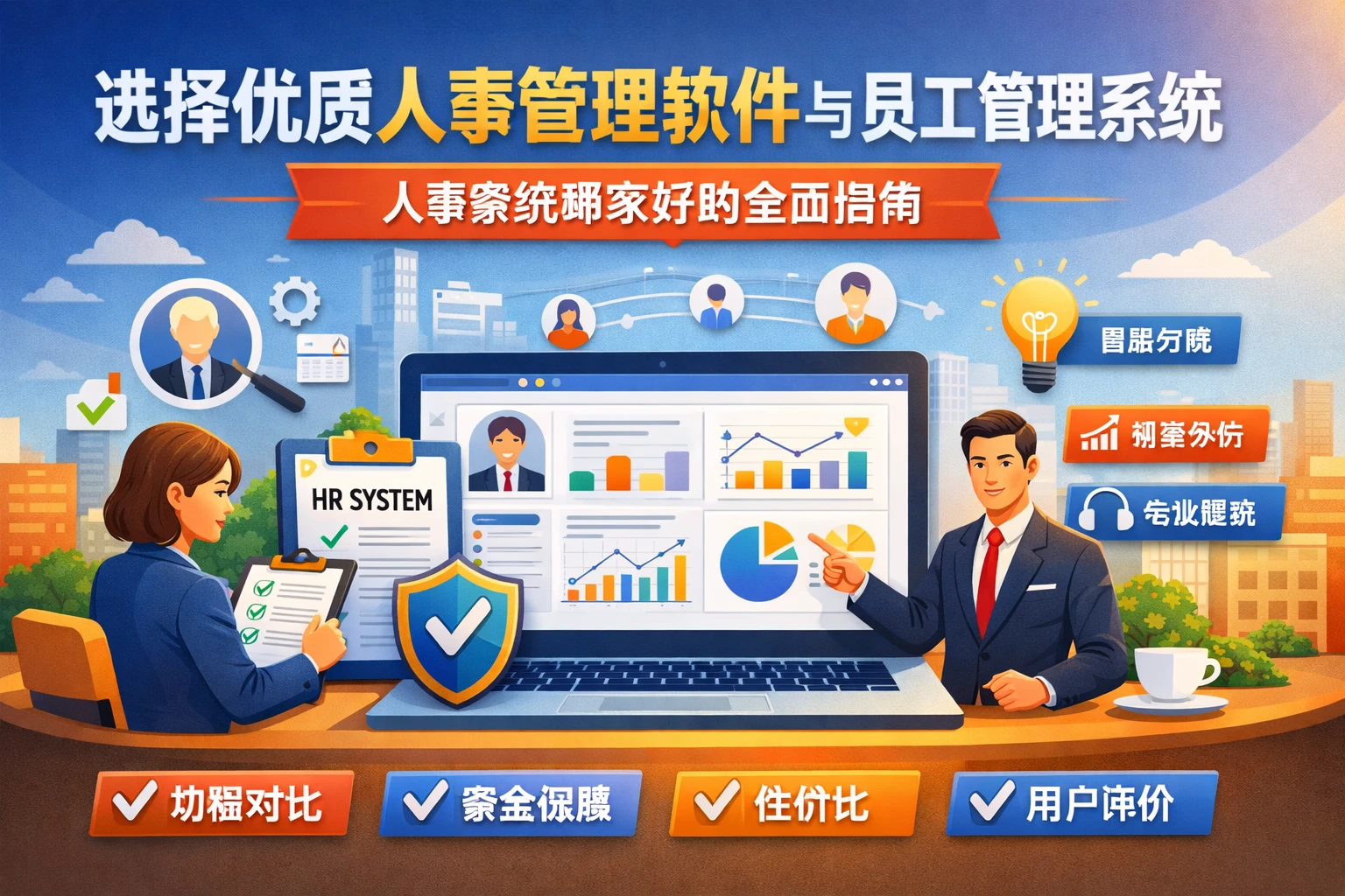 选择优质人事管理软件与员工管理系统：人事系统哪家好的全面指南