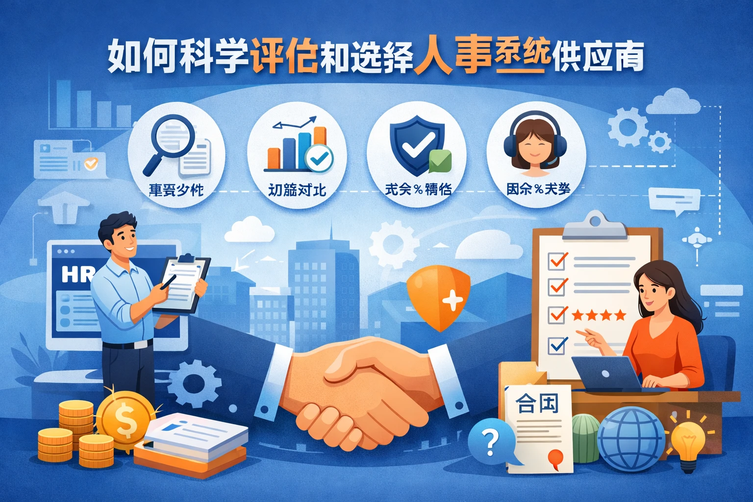 如何科学评估和选择人事系统供应商