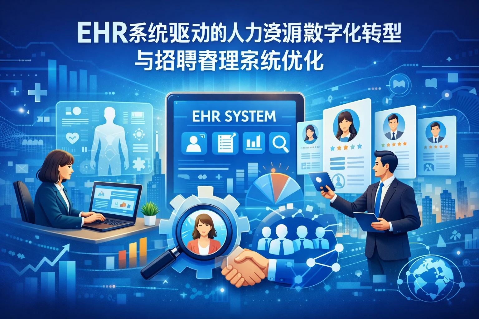 EHR系统驱动的人力资源数字化转型与招聘管理系统优化