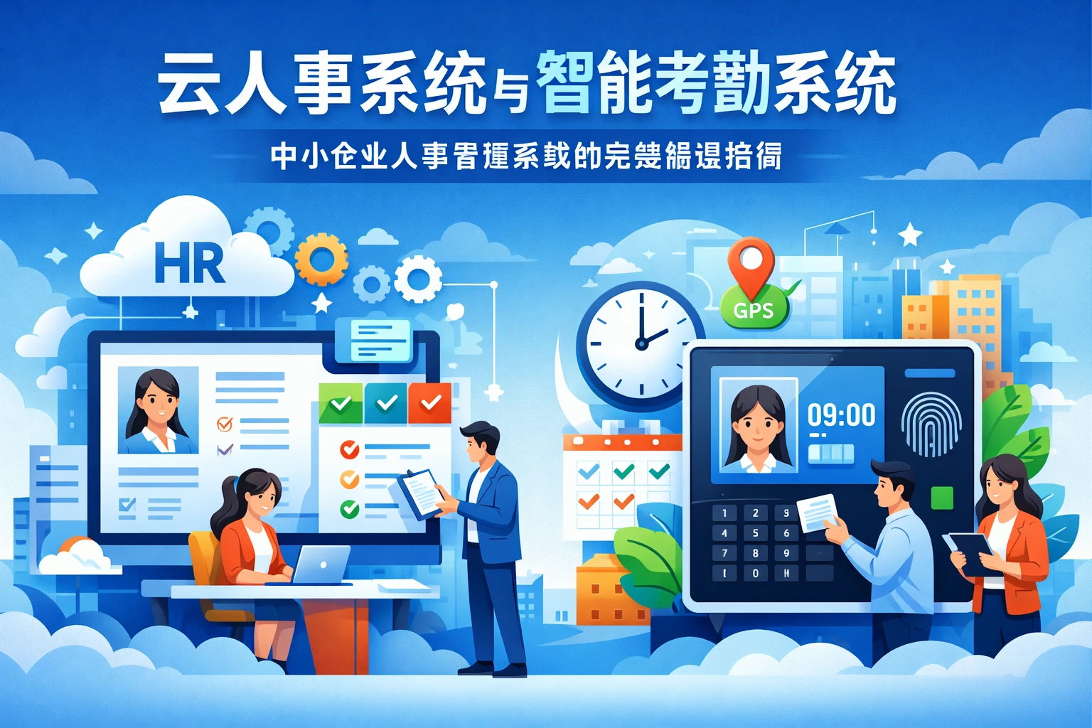 云人事系统与智能考勤系统：中小企业人事管理系统的完整搭建指南