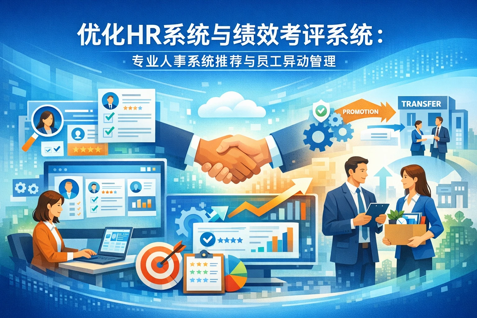 优化HR系统与绩效考评系统:专业人事系统推荐与员工异动管理