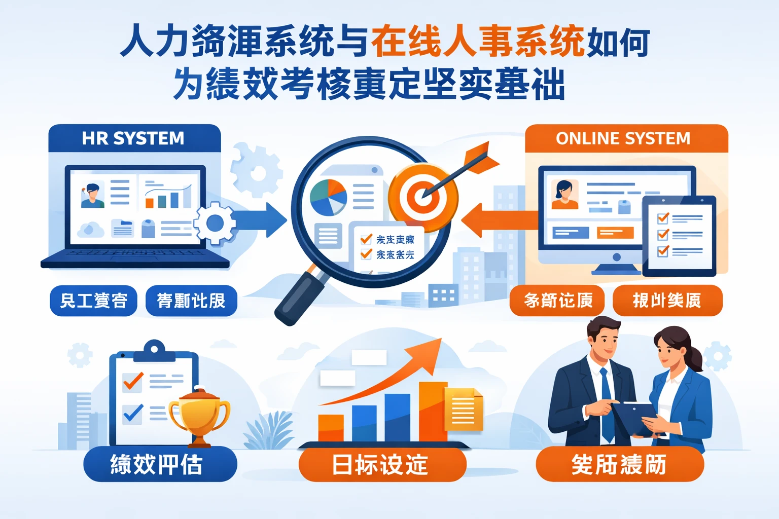 人力资源系统与在线人事系统如何为绩效考核奠定坚实基础