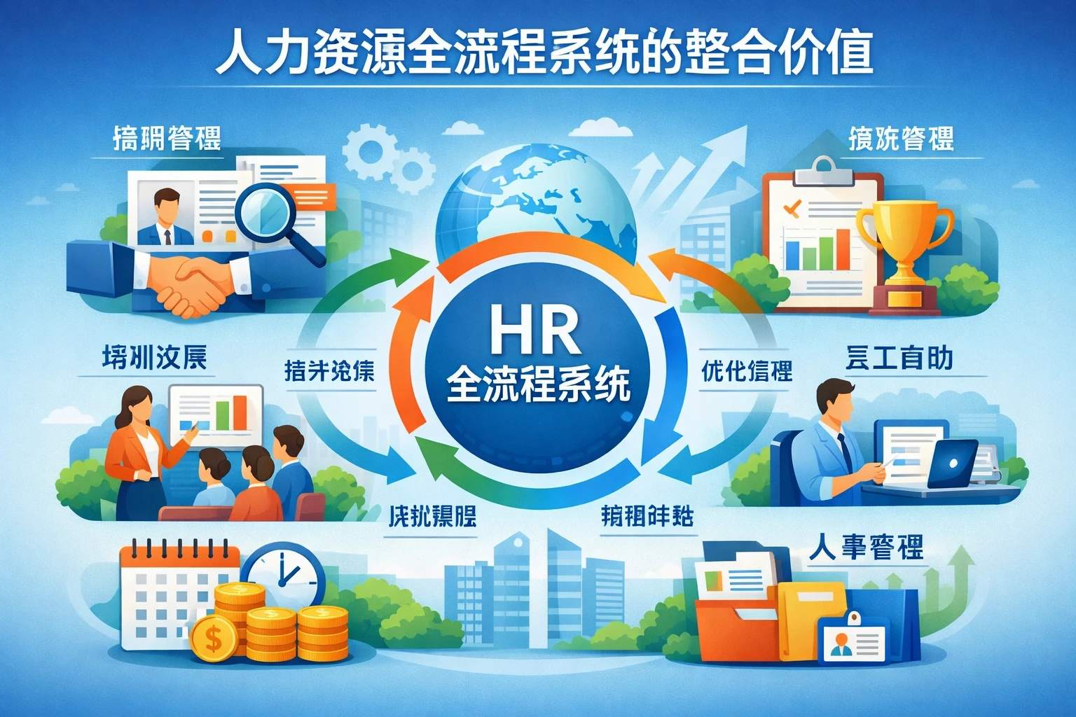 人力资源全流程系统的整合价值