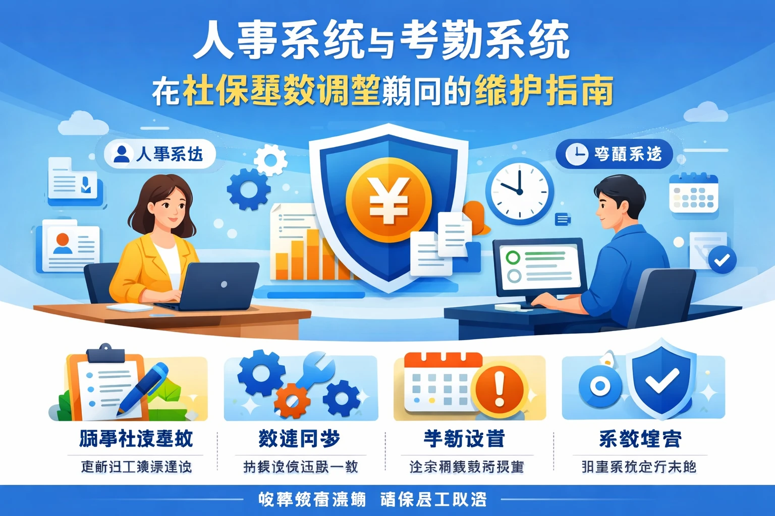 人事系统与考勤系统在社保基数调整期间的维护指南