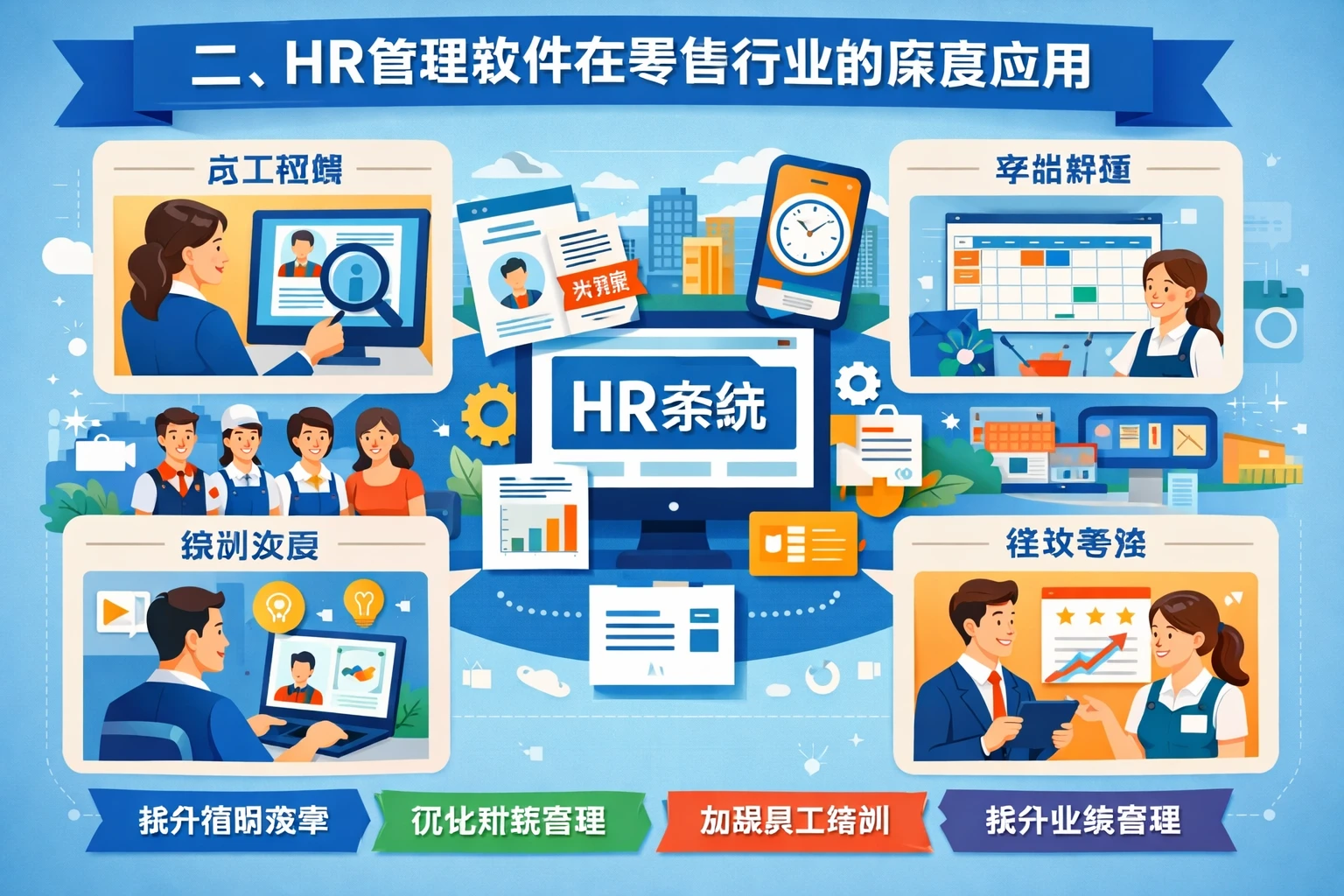 二、HR管理软件在零售行业的深度应用