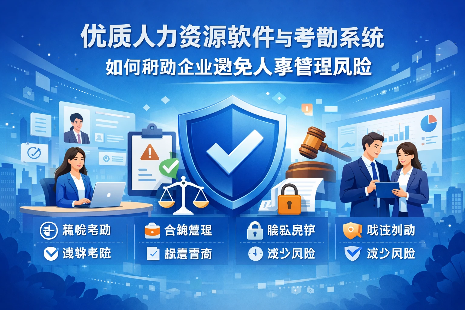 优质人力资源软件与考勤系统如何帮助企业避免人事管理风险