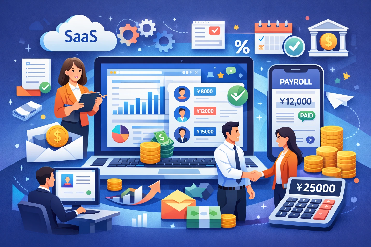 现代人事系统与人事SaaS系统如何帮助解决企业薪酬管理难题