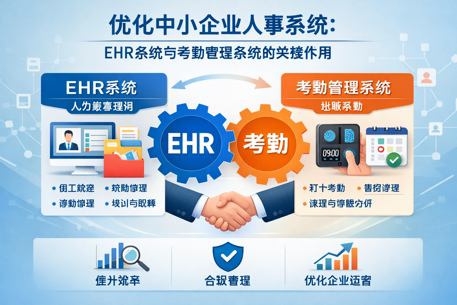 优化中小企业人事系统：EHR系统与考勤管理系统的关键作用