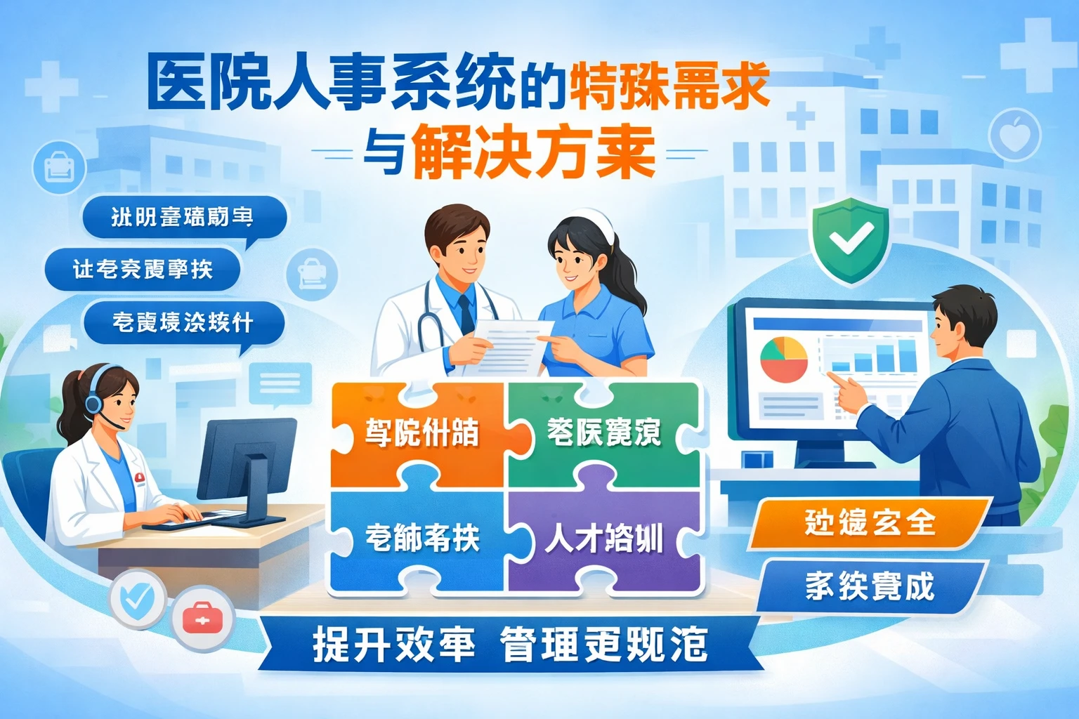 医院人事系统的特殊需求与解决方案