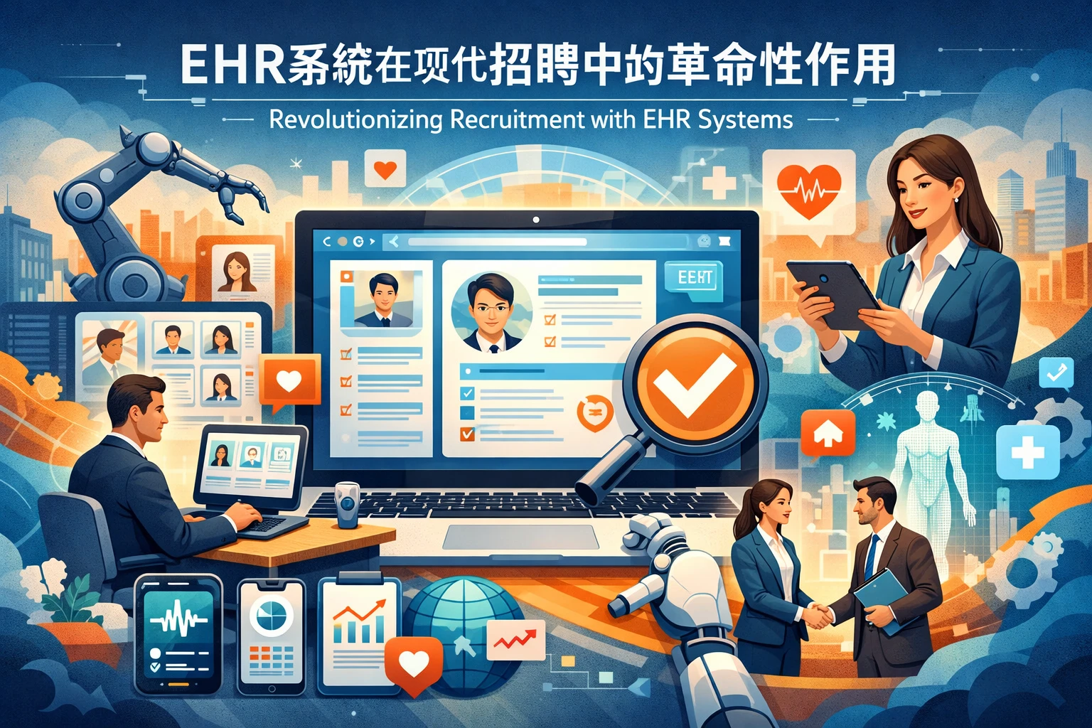 ehr系统在现代招聘中的革命性作用