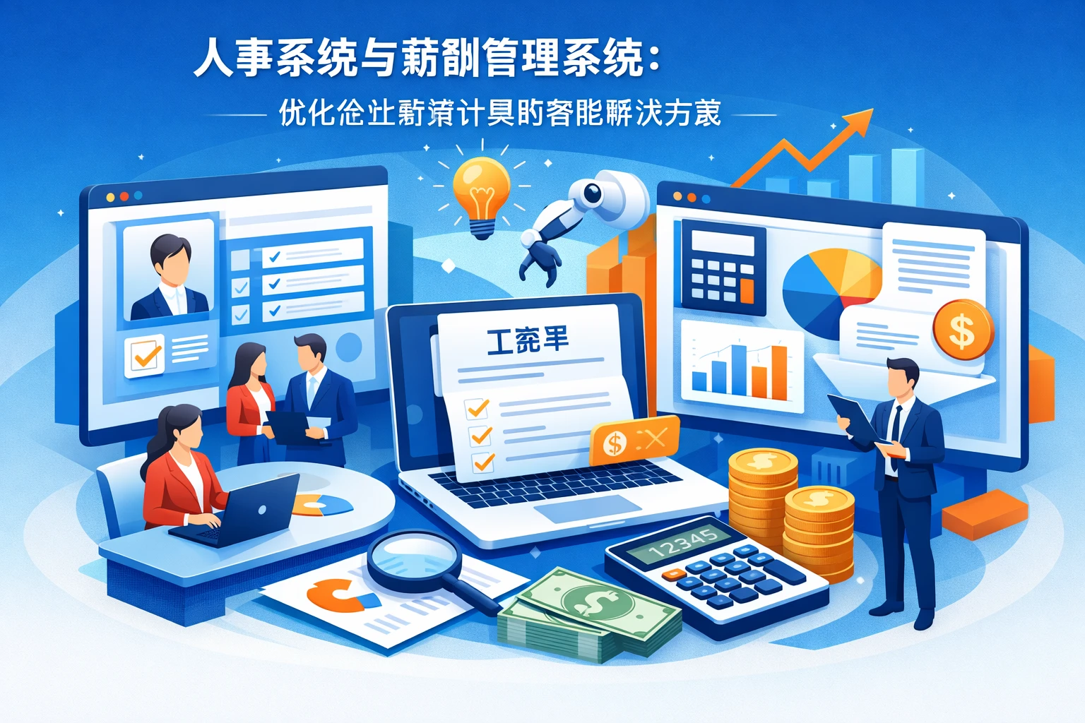 人事系统与薪酬管理系统：优化企业薪资计算的智能解决方案