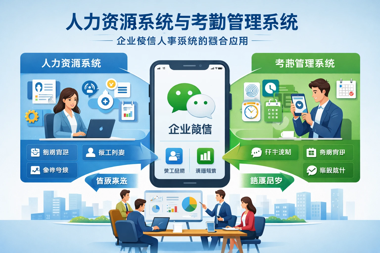 人力资源系统与考勤管理系统：企业微信人事系统的整合应用