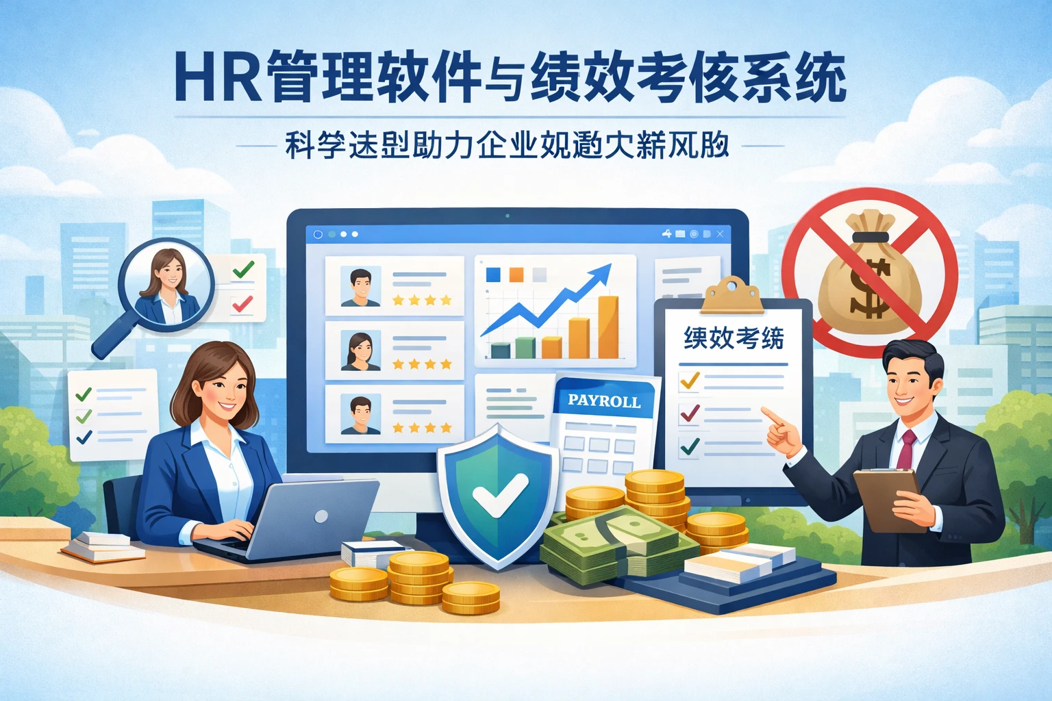 HR管理软件与绩效考核系统:科学选型助力企业规避欠薪风险