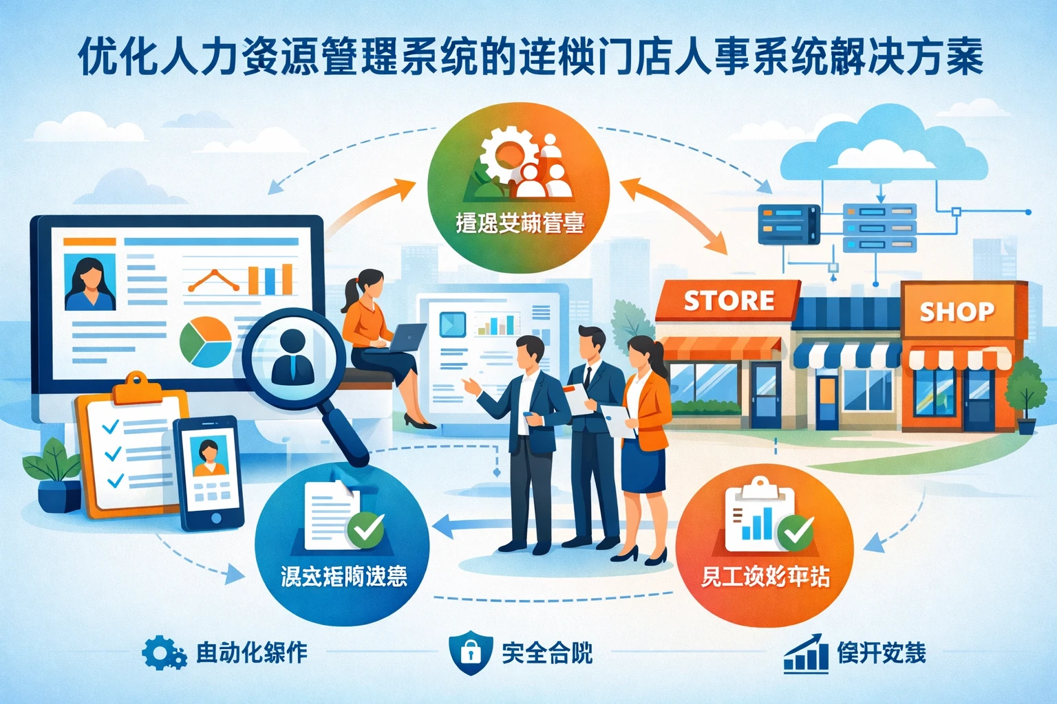 优化人力资源管理系统的连锁门店人事系统解决方案