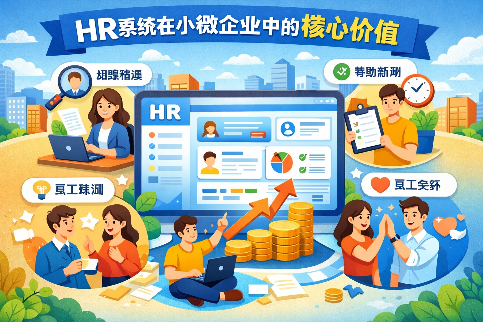 HR系统在小微企业中的核心价值