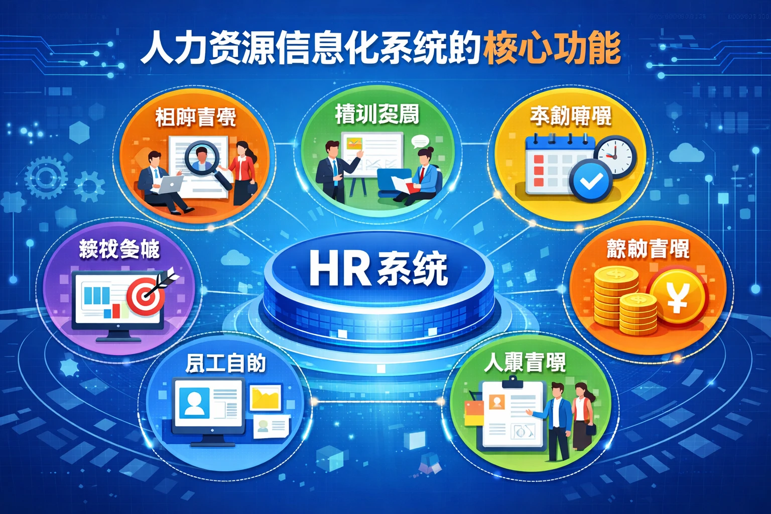 人力资源信息化系统的核心功能