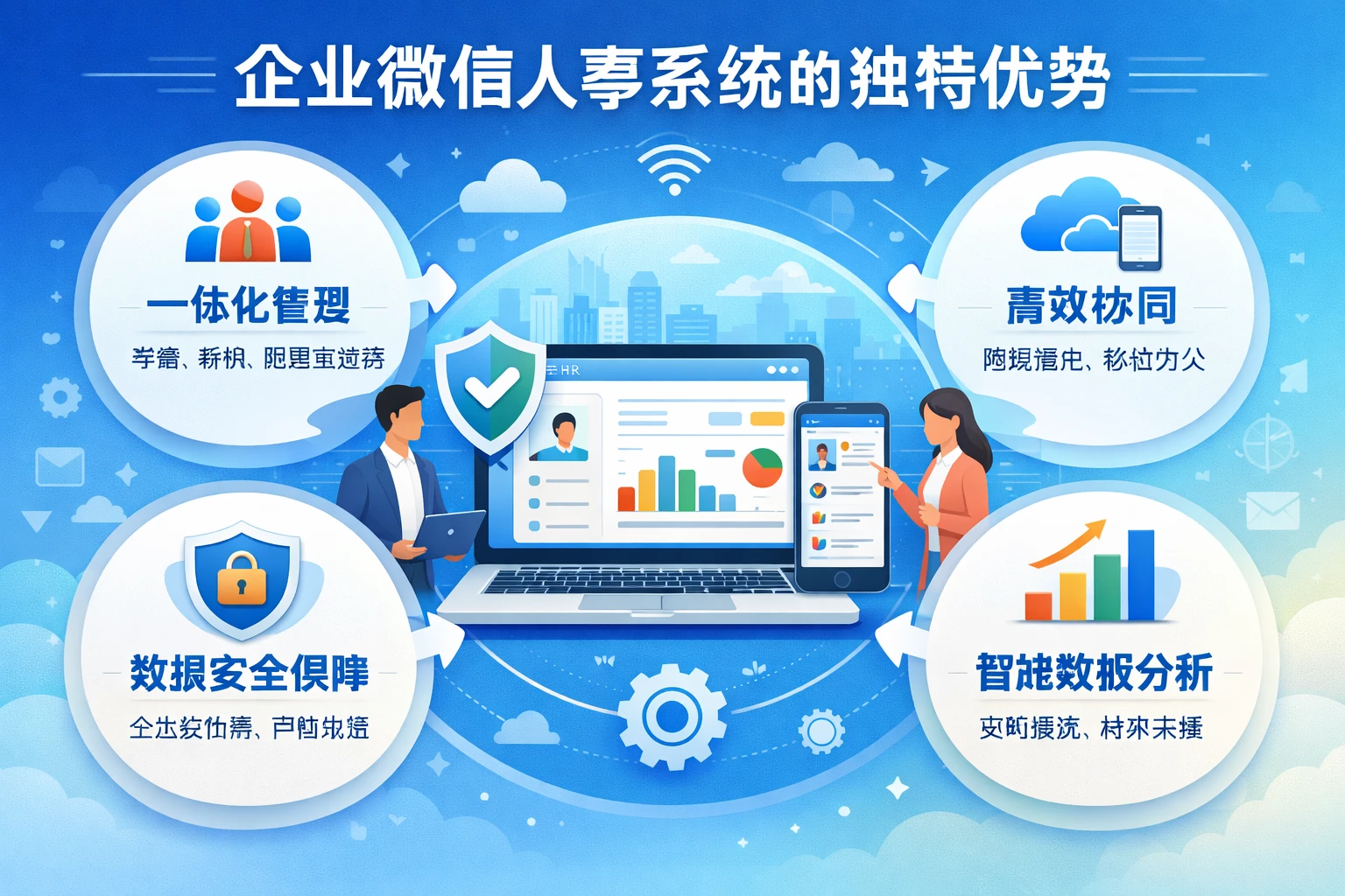 企业微信人事系统的独特优势