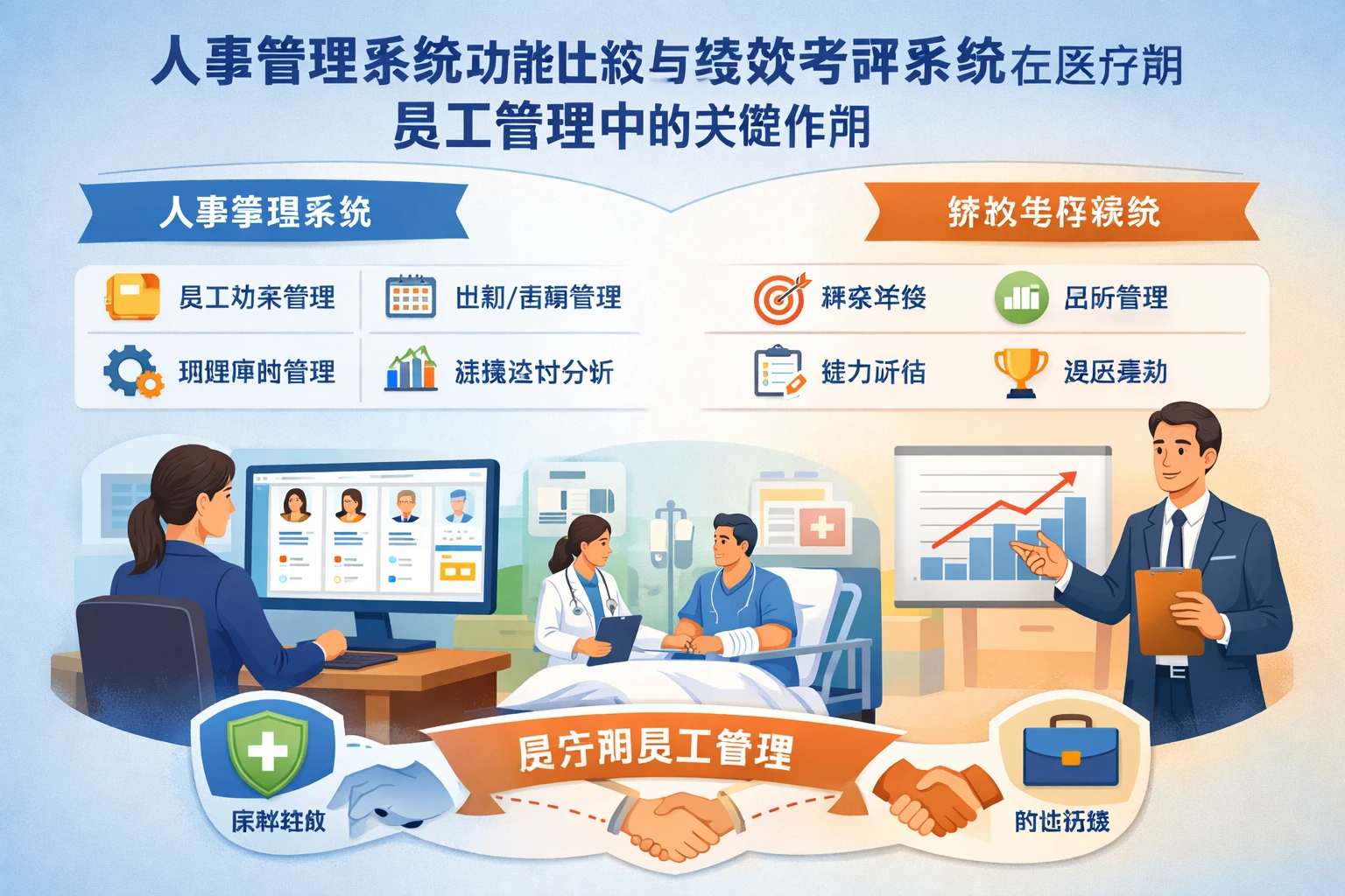 人事管理系统功能比较与绩效考评系统在医疗期员工管理中的关键作用