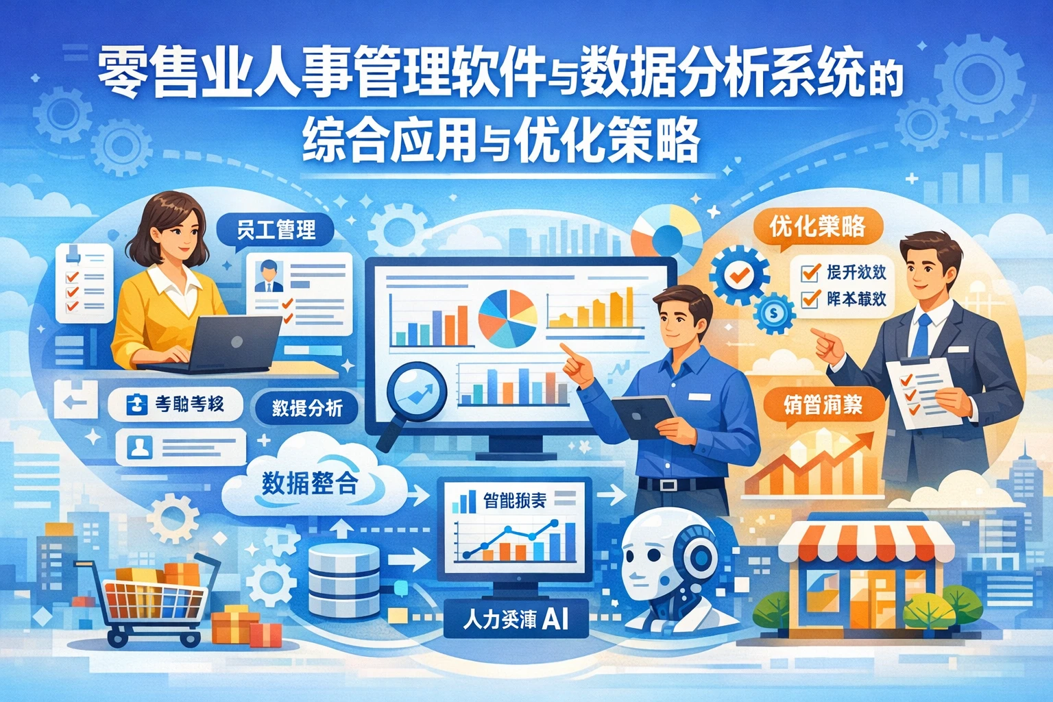 零售业人事管理软件与数据分析系统的综合应用与优化策略