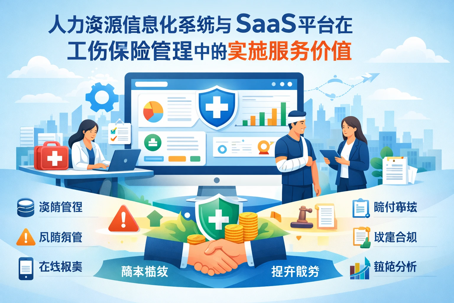 人力资源信息化系统与SaaS平台在工伤保险管理中的实施服务价值