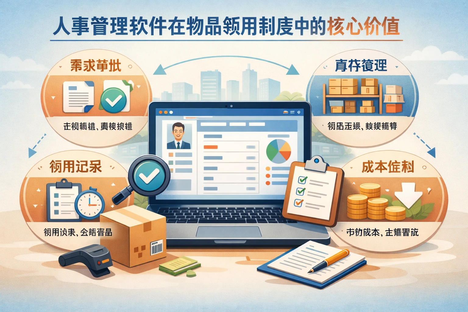 人事管理软件在物品领用制度中的核心价值