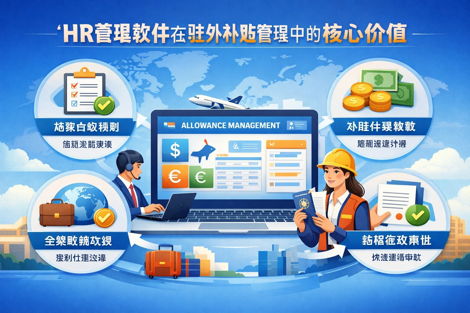 HR管理软件在驻外补贴管理中的核心价值