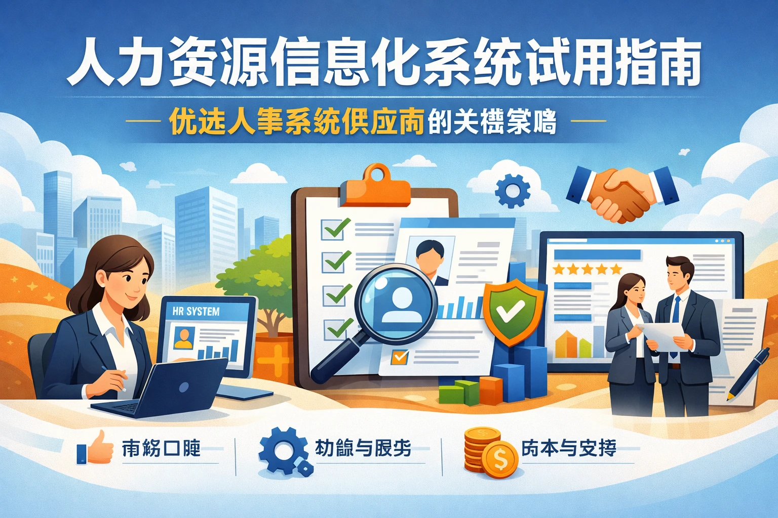 人力资源信息化系统试用指南：优选人事系统供应商的关键策略