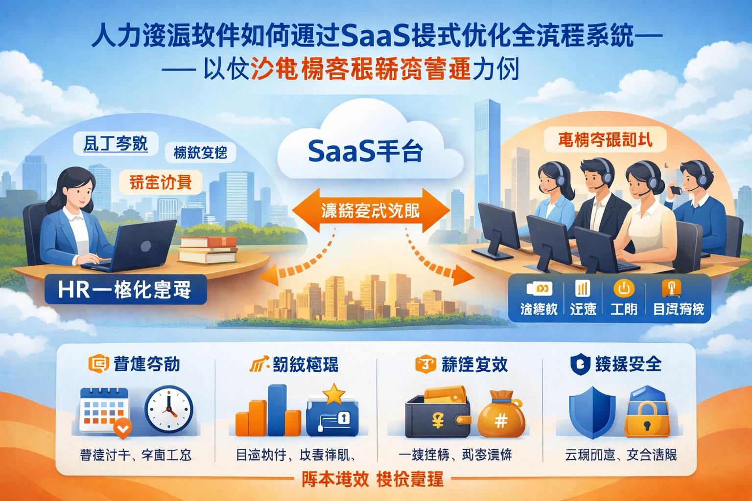 人力资源软件如何通过SaaS模式优化全流程系统——以长沙电销客服薪资管理为例