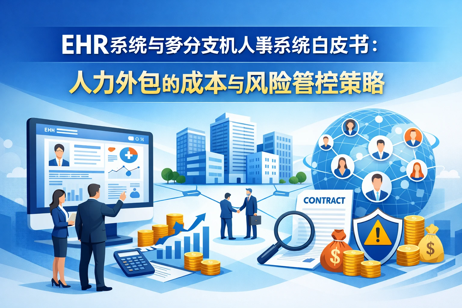 EHR系统与多分支机构人事系统白皮书：人力外包的成本与风险管控策略