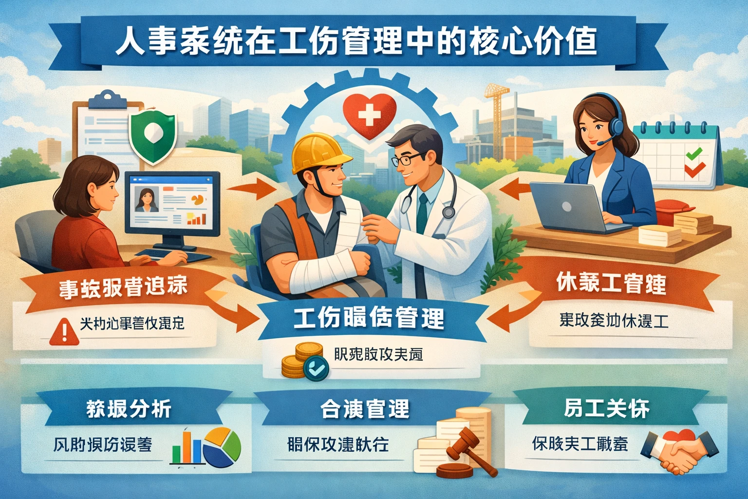 人事系统在工伤管理中的核心价值